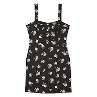 Robe chasuble boutonnée à l’avant No Boundaries pour femmes
