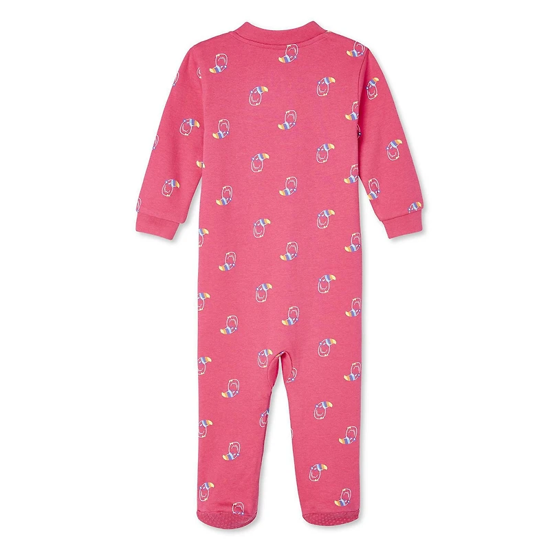 George Baby Girls' Full-Zip Sleeper