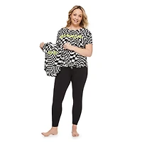 Paisley Sky Maternity Mama and Mini 2-Piece Set