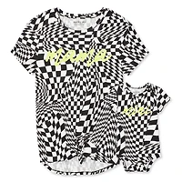 Paisley Sky Maternity Mama and Mini 2-Piece Set