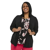 Penmans Plus Women's Fooler Top with Necklace