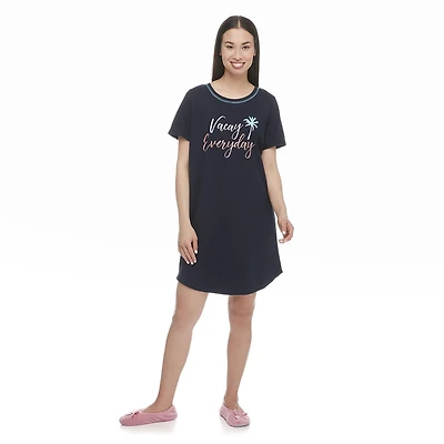 George Women's Rolled Cuff Nightshirt