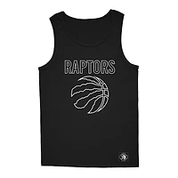 Débardeur NBA Toronto Raptors Outline noir pour homme
