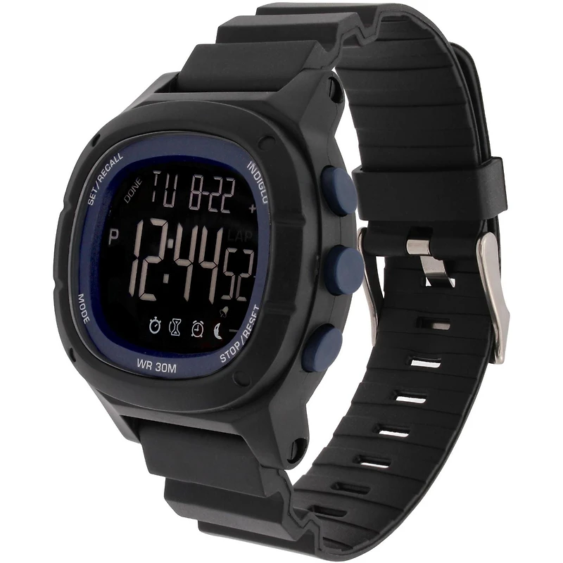 Black Digital Sport Watch