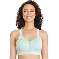 Athletic Works Women's Zipper Bra, Sizes S-3XL