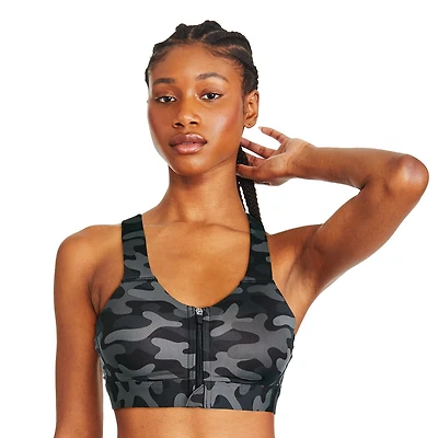 Athletic Works Women's Zipper Bra, Sizes S-3XL