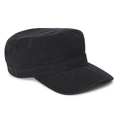 George Men's Washed Military Cap