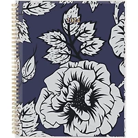 Grand Agenda Hebdomadaire/Mensuel 2024 Cyo Cambridge, Motif Floral Rétro