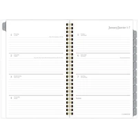 Petit Agenda Hebdomadaire/Mensuel 2024 Cyo Cambridge, Tulipes, Aquarelle