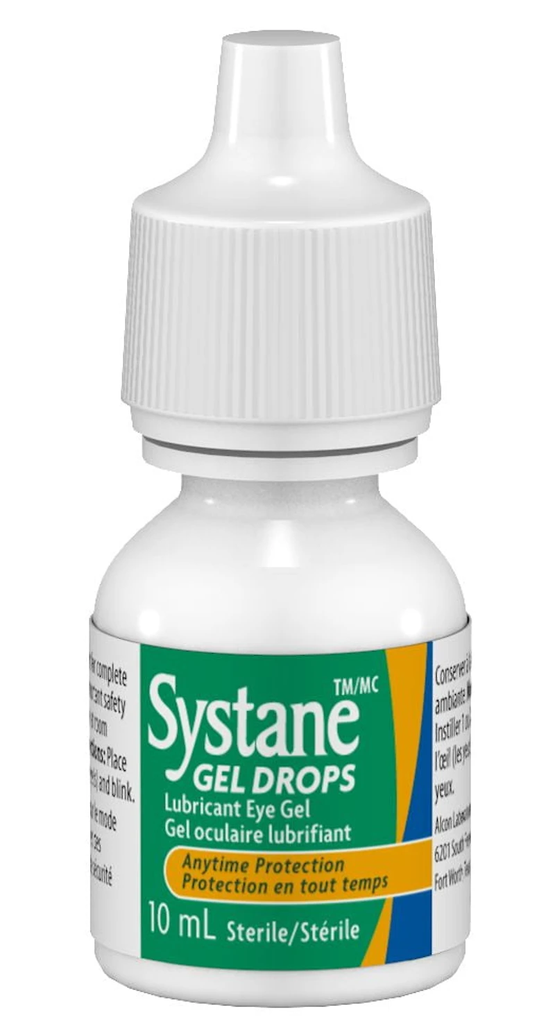 SYSTANE® Day & Night, Lubricant Eye Drops, Eye Drops For Dry Eyes, 2 x 10 mL