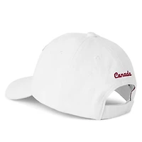 Canadiana Girls' Washed Baseball Cap with Ombre Maple Leaf