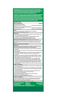 Solution polyvalente pour lentilles cornéennes OPTI-FREE(MD) Express