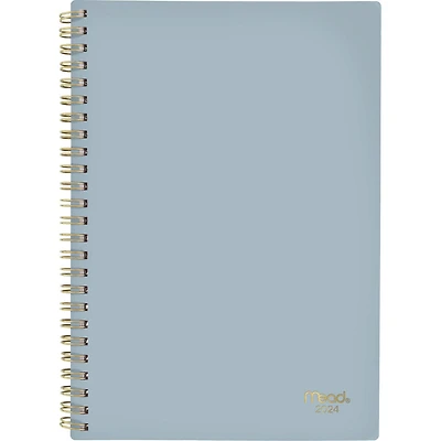 Petit Agenda Hebdomadaire/Mensuel 2024 Mead, Ciel Gris