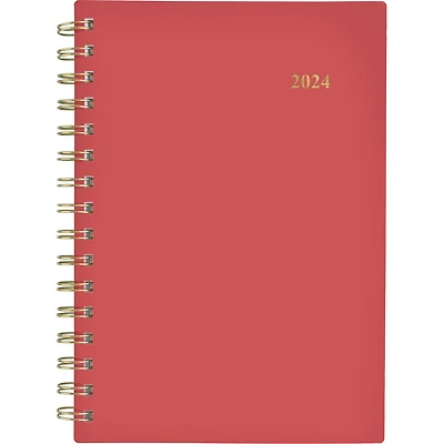 Petit Agenda Hebdomadaire/Mensuel 2024 Cambridge, Coraux