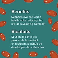 Webber Naturals®, Lutéine avec zéaxanthine, 40 mg 60 gélules