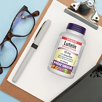 Webber Naturals®, Lutéine avec zéaxanthine, 40 mg 60 gélules
