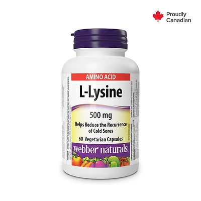 Webber Naturals® L-Lysine, 500 mg
