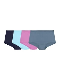 Ladies Getaway Boyshort, Assorted, Pack of 4