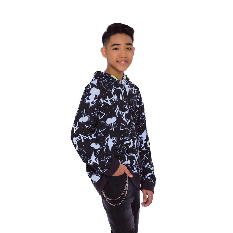 Sweat à capuche Mini Pop Kids No Limits Power pour garçon