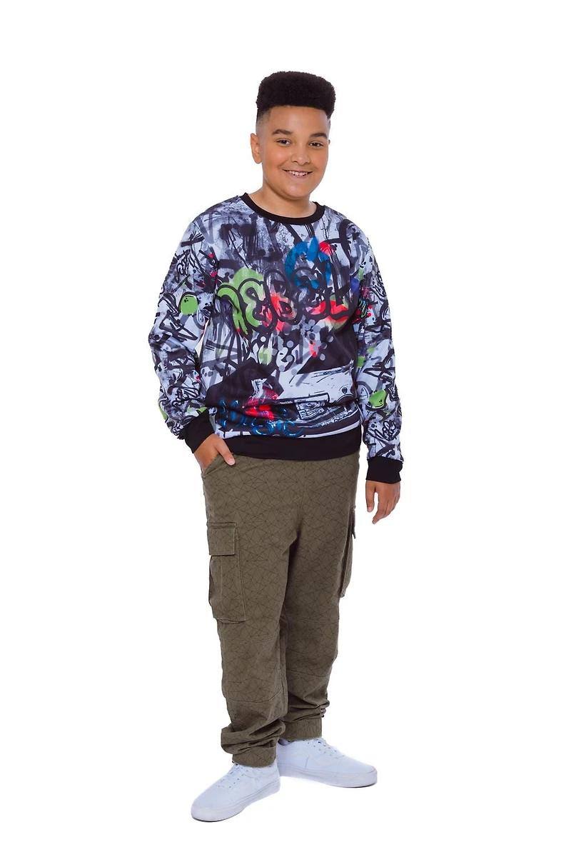Boys Mini Pop Kids Rebel Music Sweater