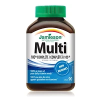 Jamieson 100% Complete Multivitamin Caplets for Men