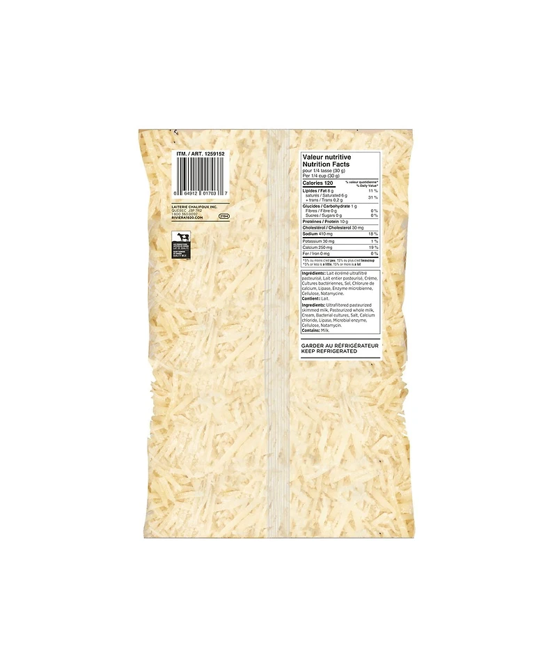Maison Riviera Shredded Parmesan Cheese