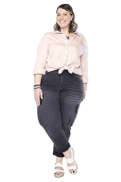 Frankie & Stella ™ femme's Plus HR 5PKT Boyfriend 16