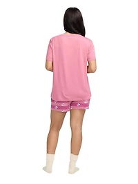 Peanuts Ladies V-Neck & Short Pajama Set