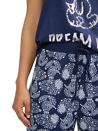 Ensemble de pyjama pour femmes Peanuts avec manches courtes et pantalon jogger - exclusivité en ligne