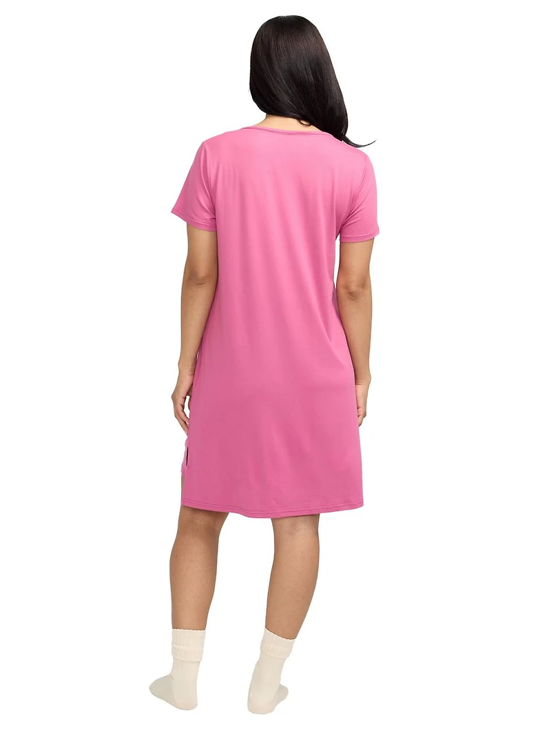 Peanuts Short-Sleeve Ladies Sleepshirt - Online Exclusive