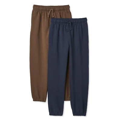 George Boys' Fleece Jogger 2-Pack