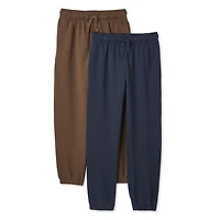 George Boys' Fleece Jogger 2-Pack