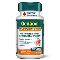 Genacol Anti-Inflammatory – Turmeric Curcumin, BioPerine & AminoLock Collagen, Joint Supplement, 90 Capsules (30-Day Supply)