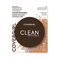 COVERGIRL Poudre Libre Clean Invisible, pigments d'origine 100% naturelle, 15 ingrédients essentiels, n'obstruent pas les pores, légère et respirante Sans talc ni parfum