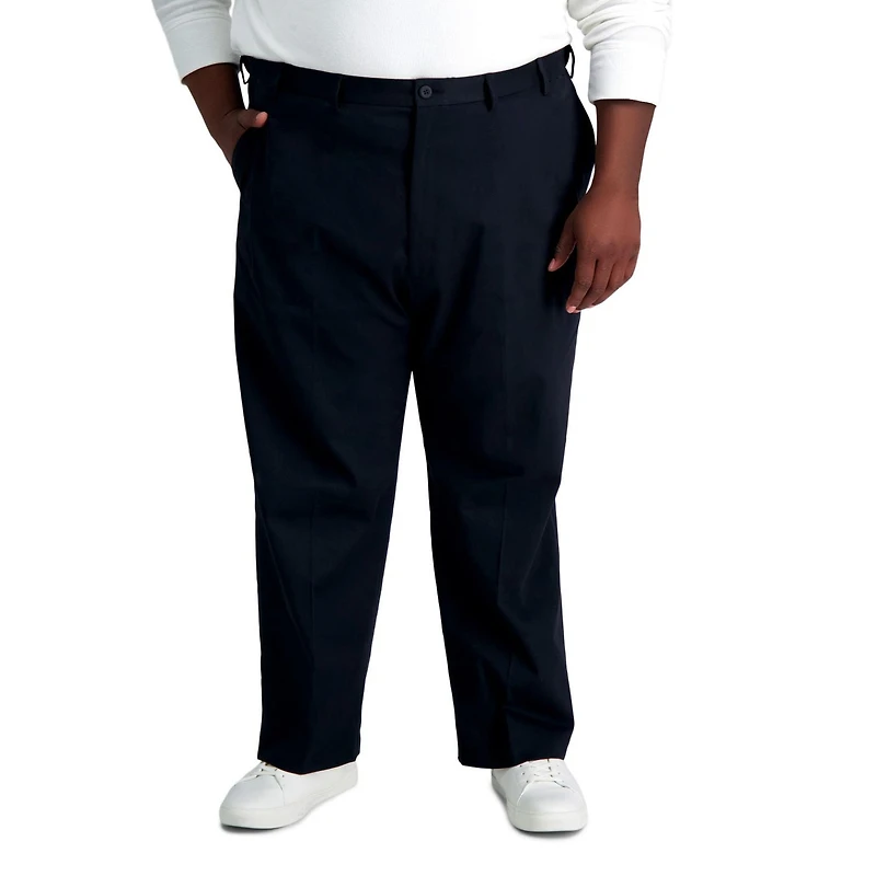 Haggar® Men's Big & Tall Iron Free Premium Stretch Khaki Pant