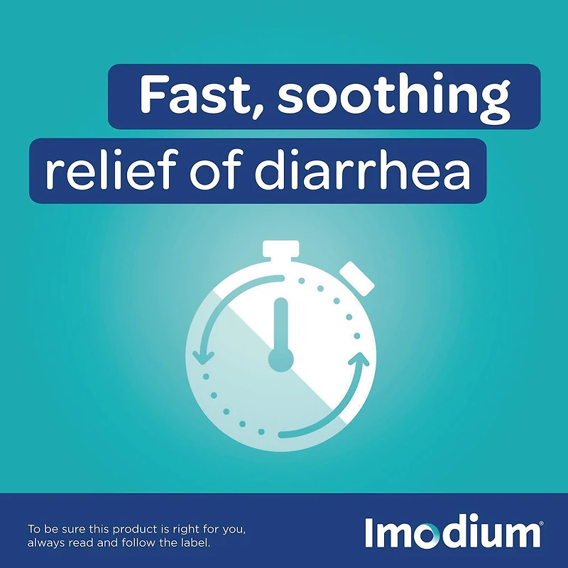 Imodium Diarrhea Relief, Liqui-Gels, 24 Count