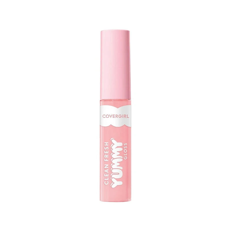 COVERGIRL Clean Fresh Brillant à lèvres Yummy infusé d'acide hyaluronique et d'antioxydants d'origine naturelle, pur, sain