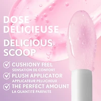 COVERGIRL Clean Fresh Brillant à lèvres Yummy infusé d'acide hyaluronique et d'antioxydants d'origine naturelle, pur, sain