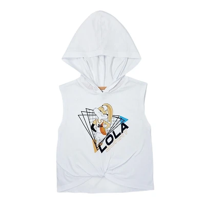 Space Jam Girls hooded sleevless tank top