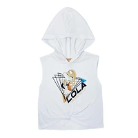 Space Jam Girls hooded sleevless tank top