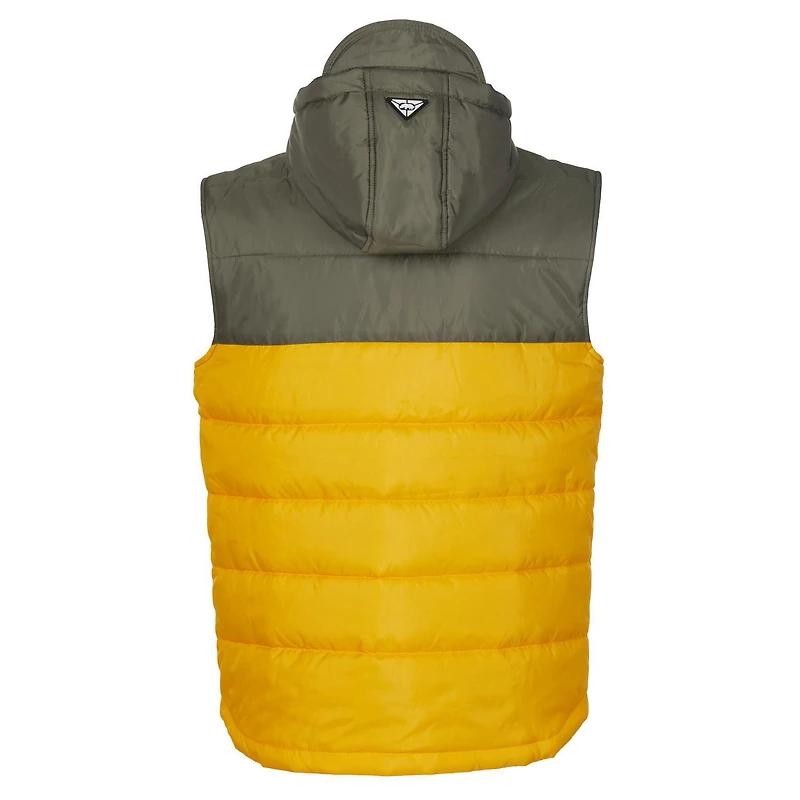 Ecko Unltd. Men’s Fashion blocked out Warm Jacket for Men Hooded Puffer Vest