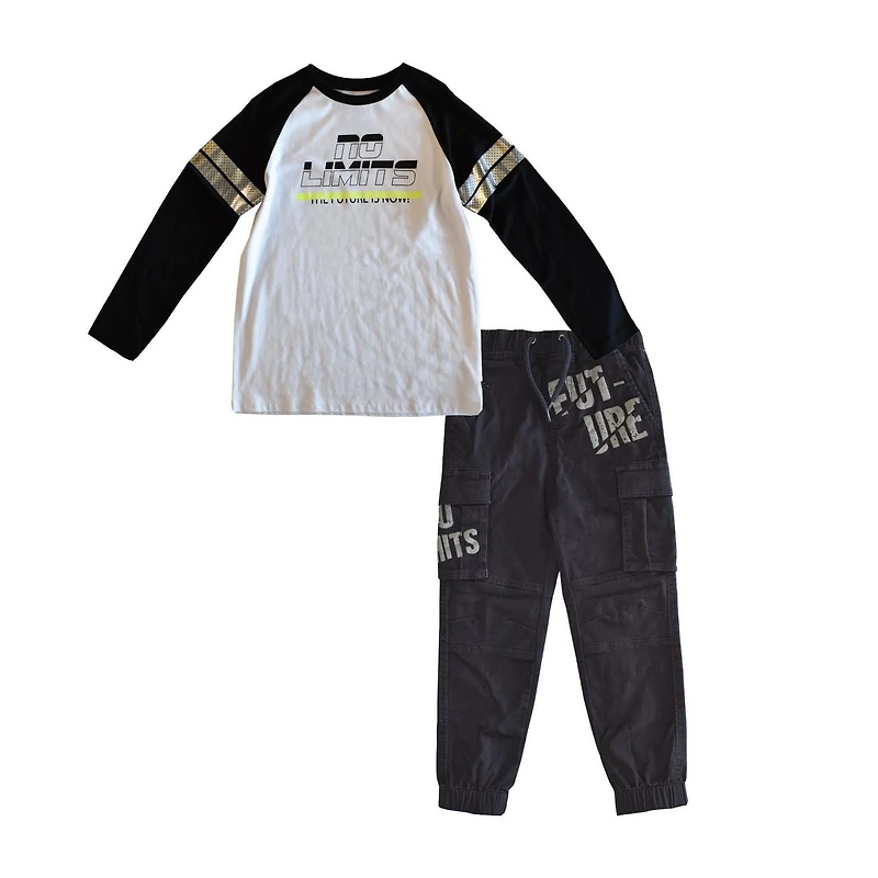 Mini Pop Kids Future Is Now T-shirt à manches longues pour garçon