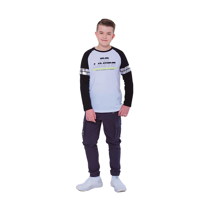 Mini Pop Kids Future Is Now T-shirt à manches longues pour garçon