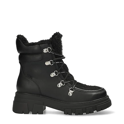Mexx black boot with fur