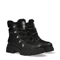 Mexx black boot with fur