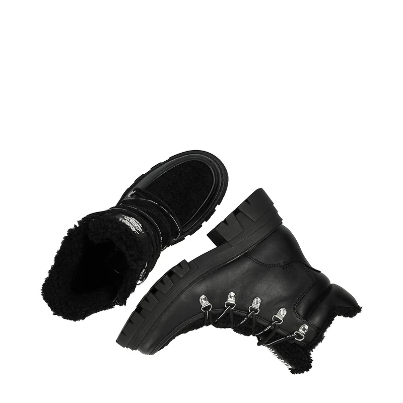 Mexx black boot with fur