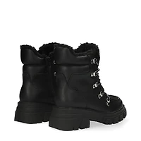 Mexx black boot with fur