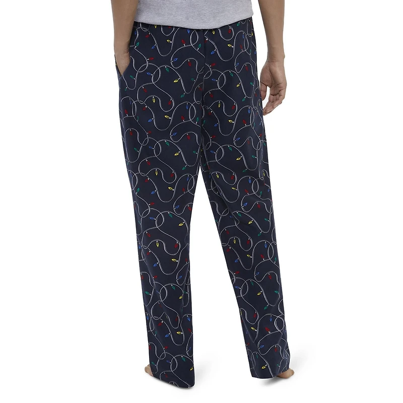 George Men's Buffalo Plaid Brushed Sleep Pant