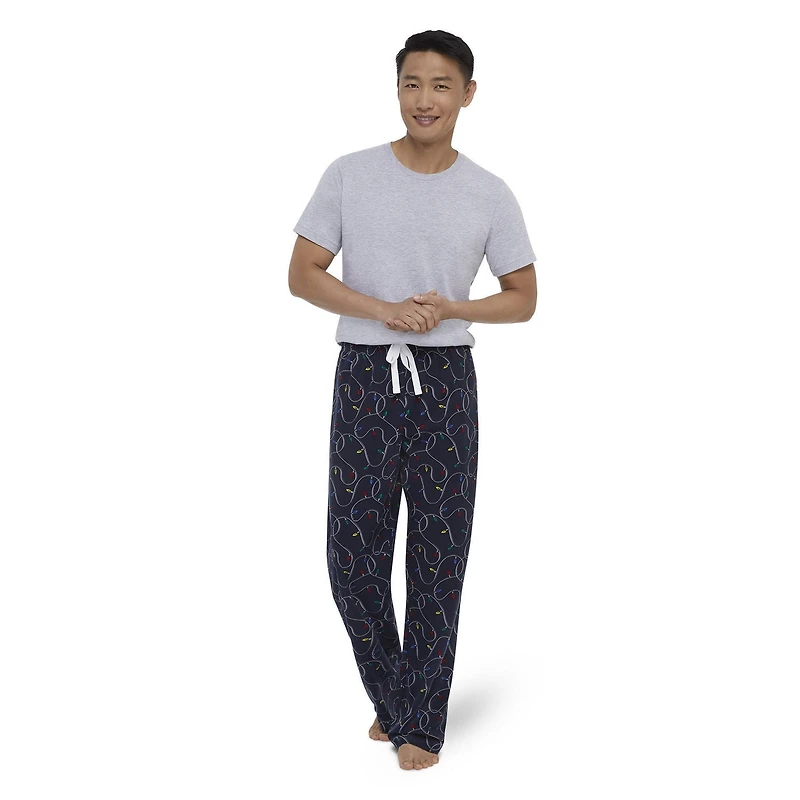 George Men's Buffalo Plaid Brushed Sleep Pant