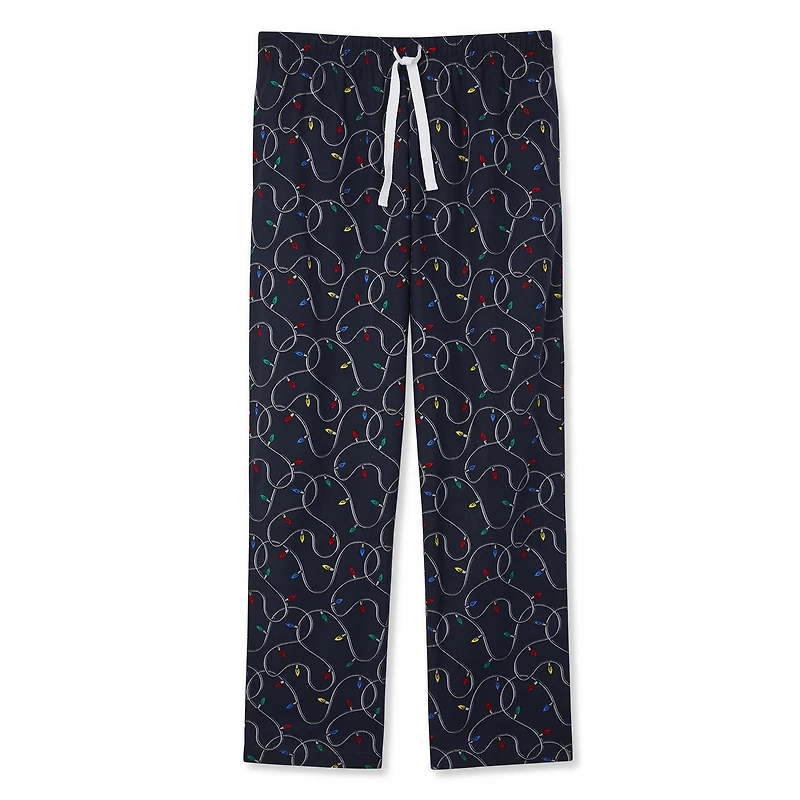 George Men's Buffalo Plaid Brushed Sleep Pant